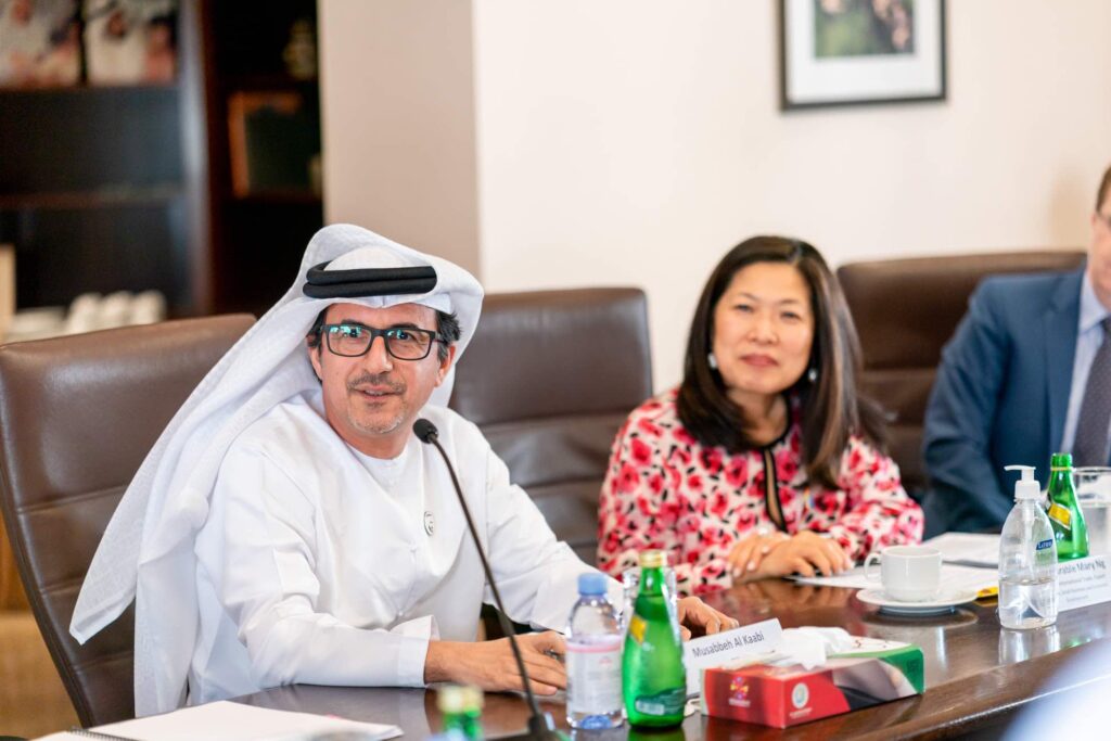 Musabbeh Al Kaabi CUBC Board Meeting