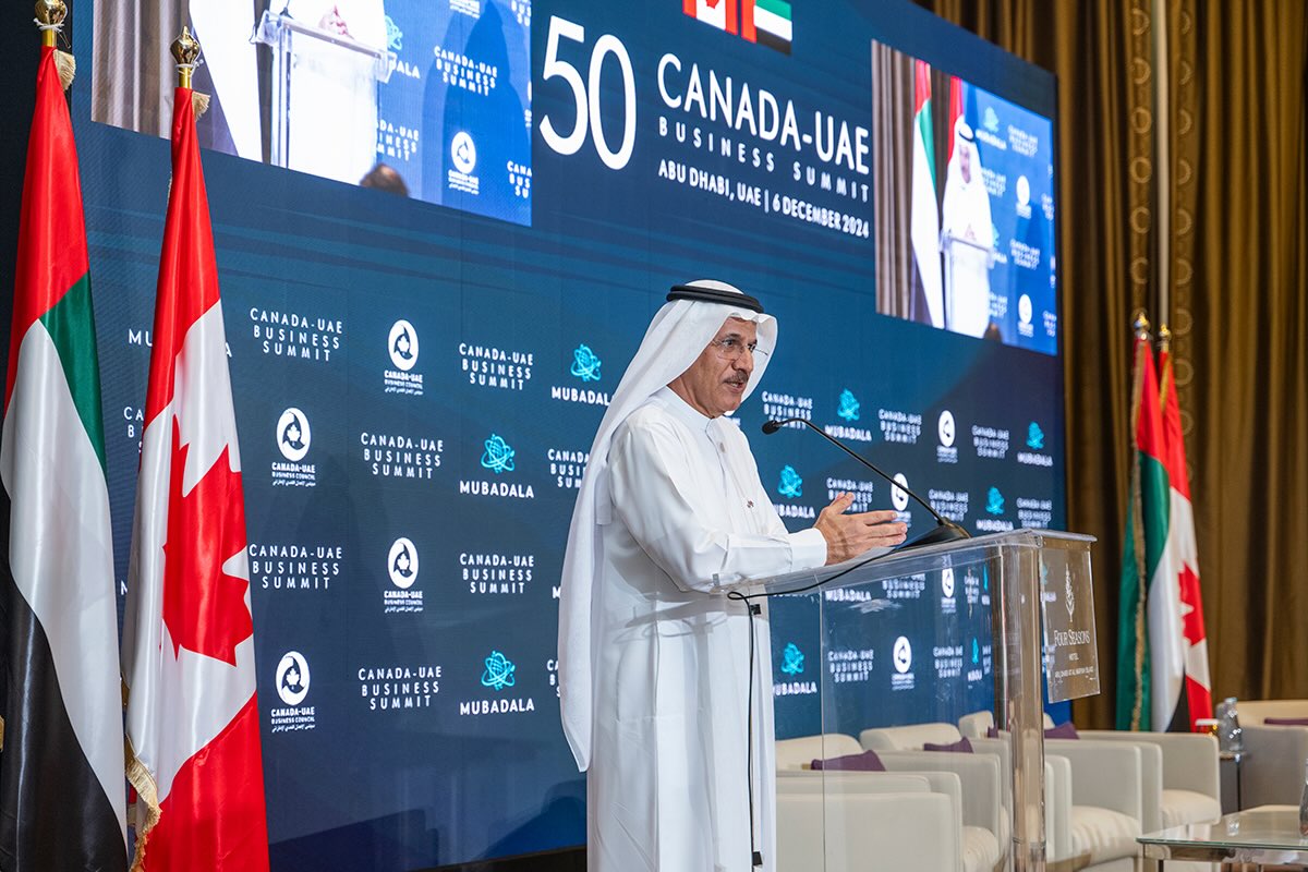 HE Al Mansoori CUBC Canada UAE Business Summit