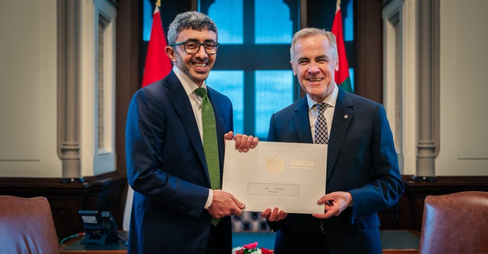 PM Carney Sheikh Abdullah UAE