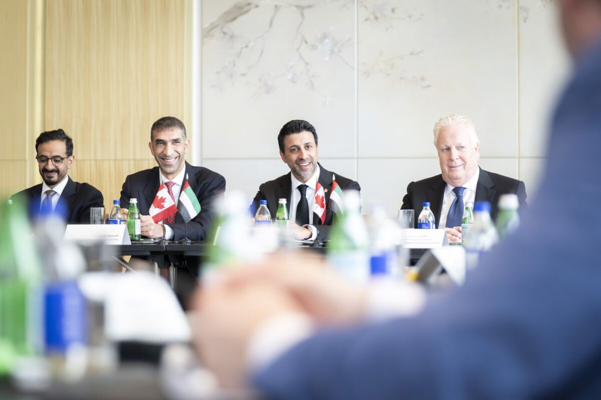 Ministers Thani and Sidhu CUBC CEPA Roundtable